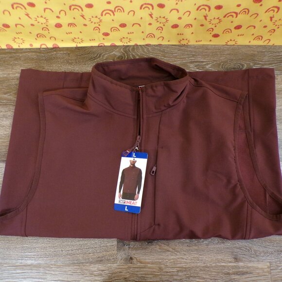 32 DEGREES HEAT Men’s NWT Maroon Tech Vest Size: LARGE - Picture 3 of 6